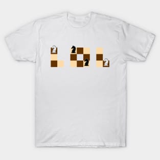 Chess knights LOL T-Shirt